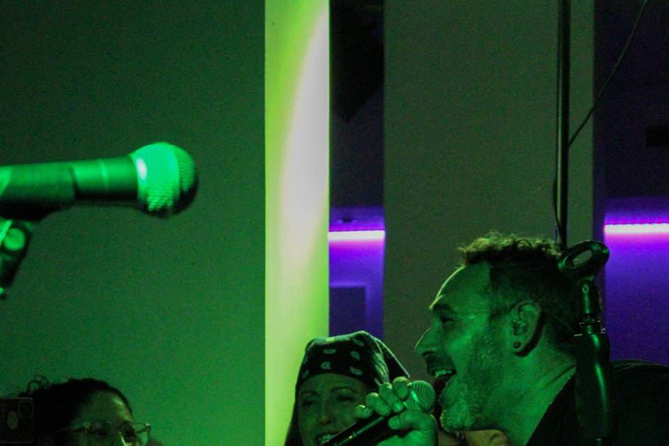 Jose Porro con el publico