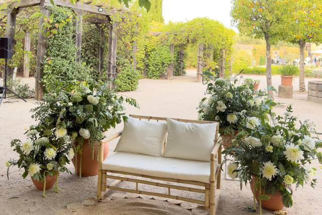 Decoraciñon floral boda