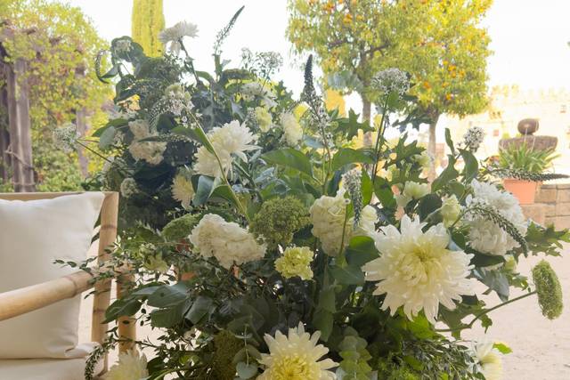 Decoraciñon floral boda