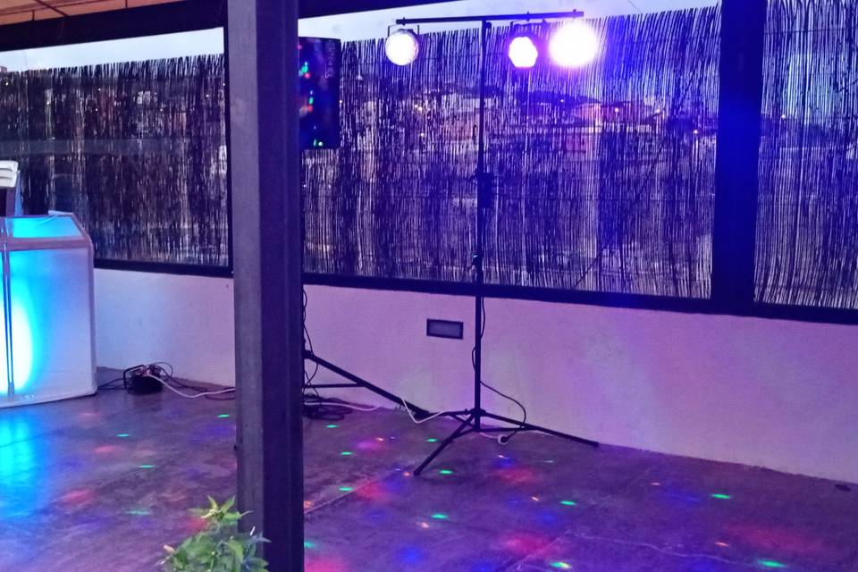 Luces led y cabina iluminada