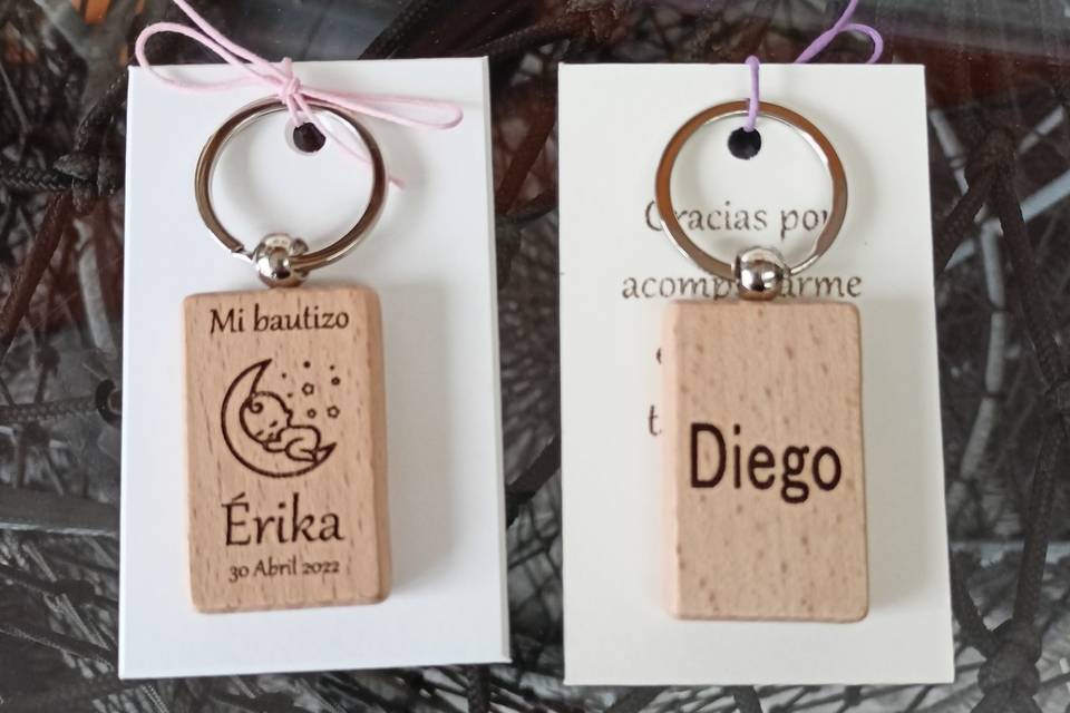 Llaveros personalizados