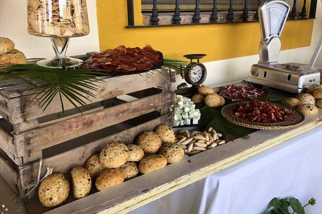 Mesa de chacinas