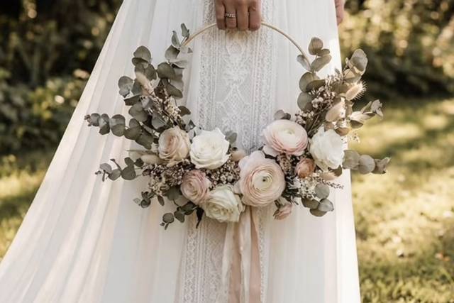 Ramo floral con detalle