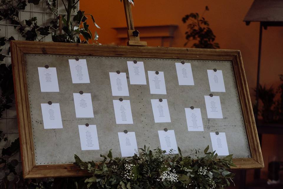 Seating plan