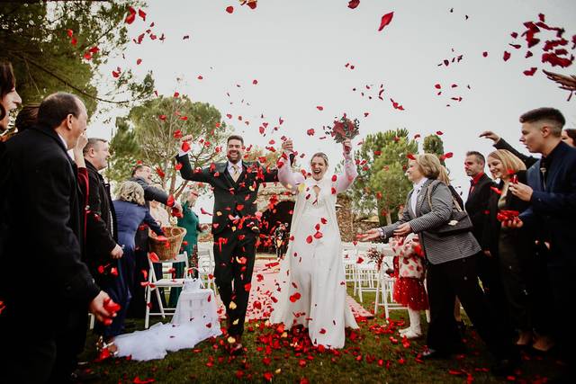 Salida de ceremonia boda