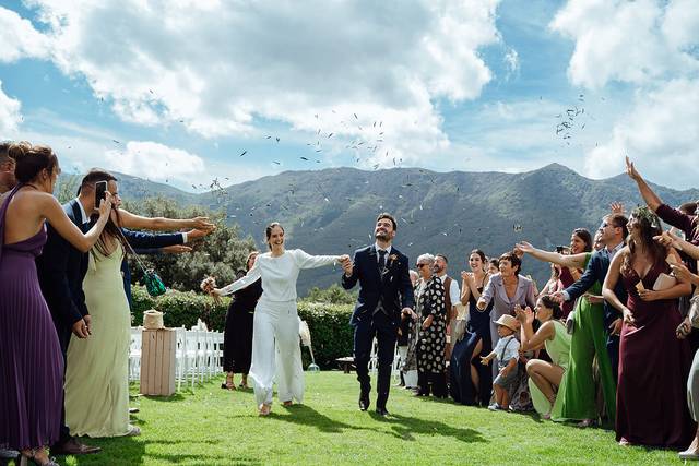 Boda en la naturaleza