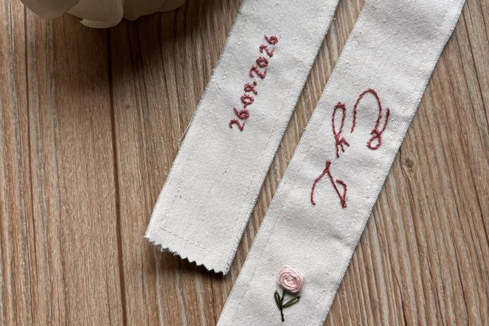 Cinta de ramo de novia