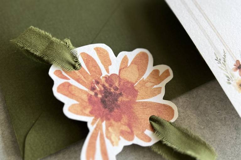 Detalles invitacion raices