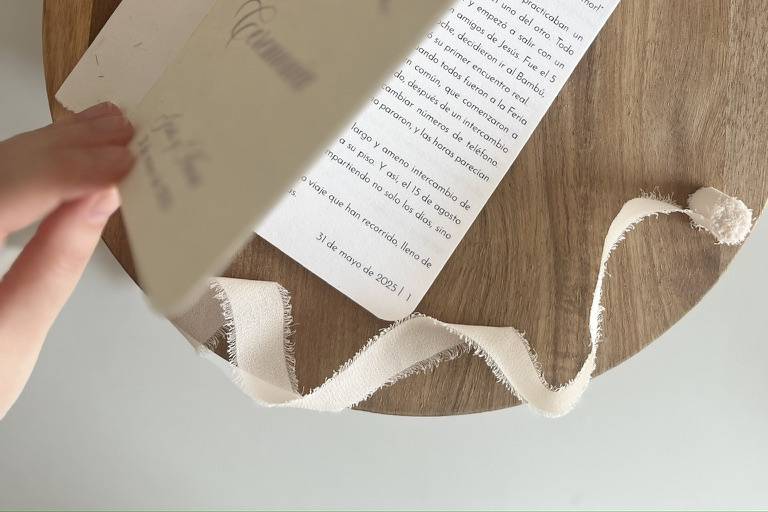 Libro para ceremonia