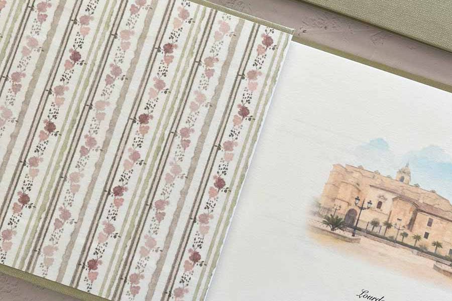 Libro de firmas personalizado