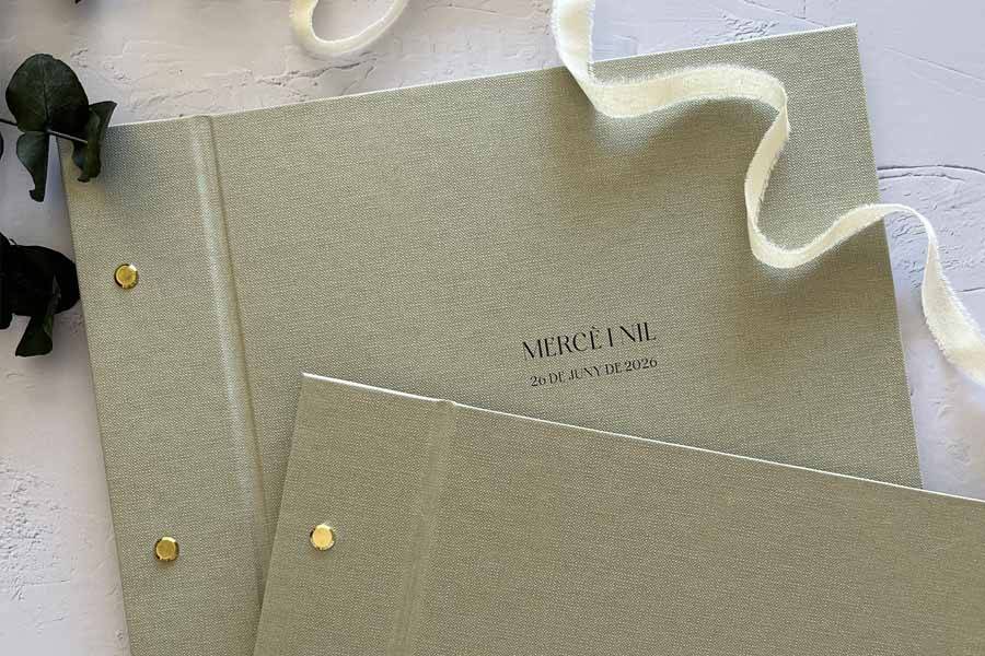 Libro de firmas para boda