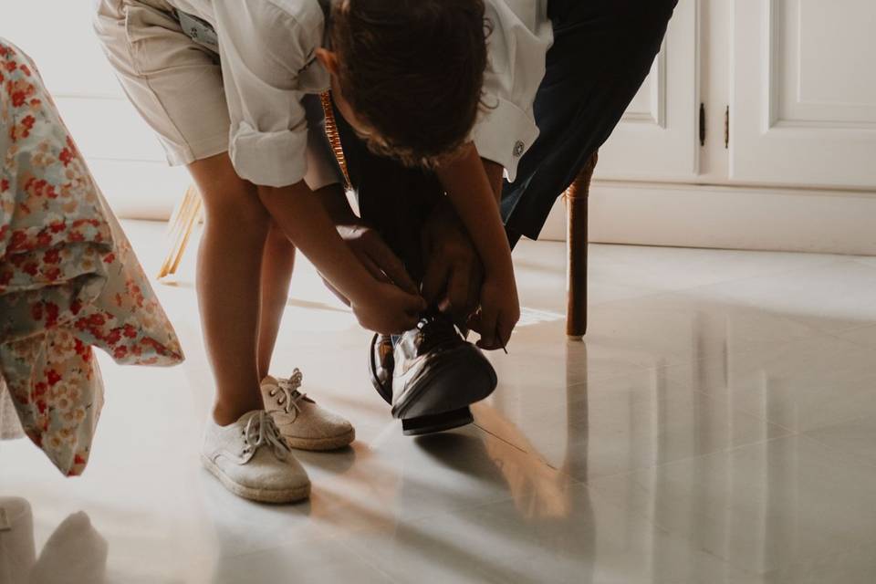 Preparativos novios