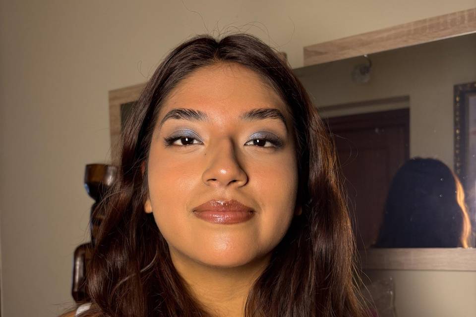 Maquillaje glowy