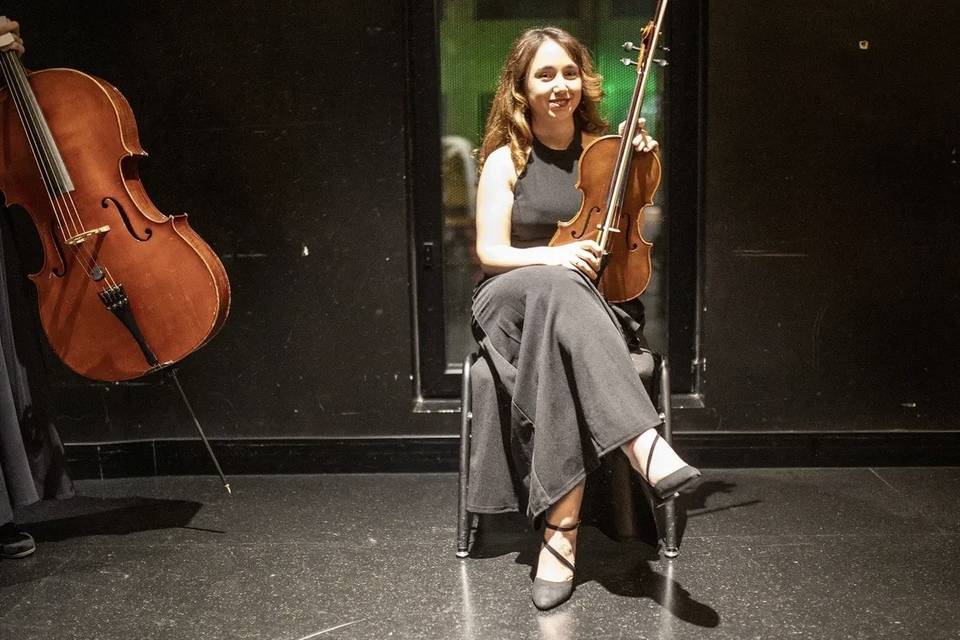 Música en vivo para la entrada