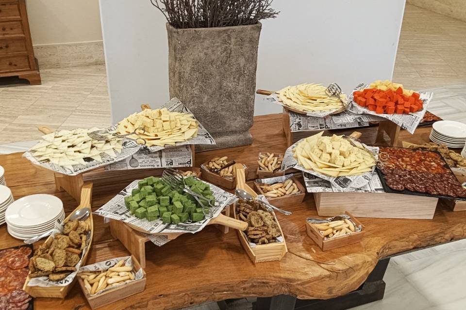 Buffet de queso