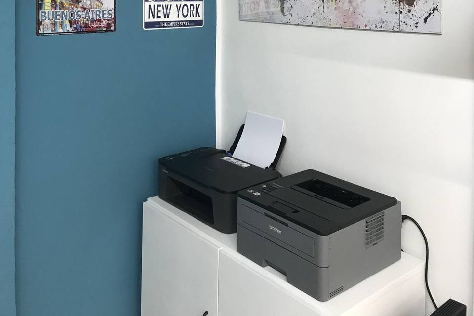 Zona de impresoras