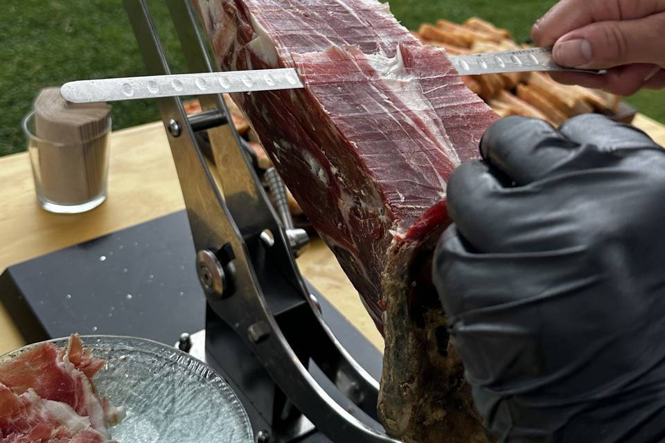 Un jamón al corte