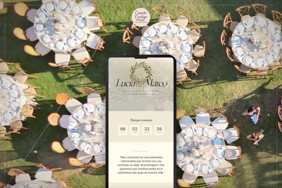 Cuento Contigo invitaciones