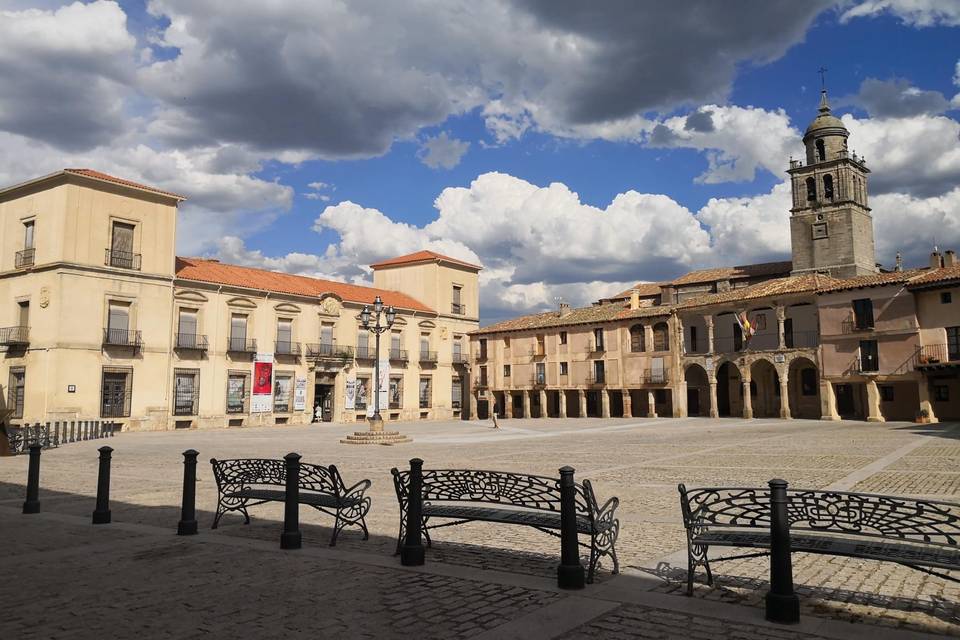 Fachada del palacio