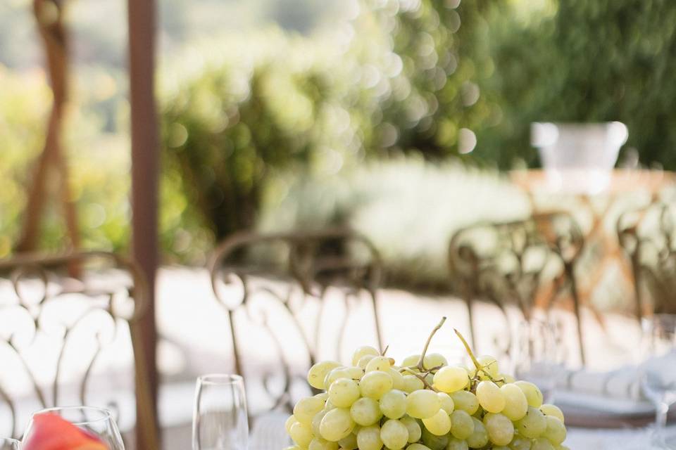 Decoración boda - Toscana