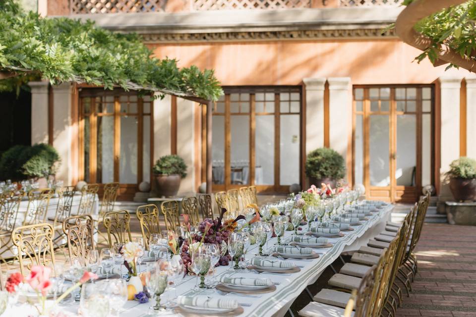 Decoración boda - Toscana