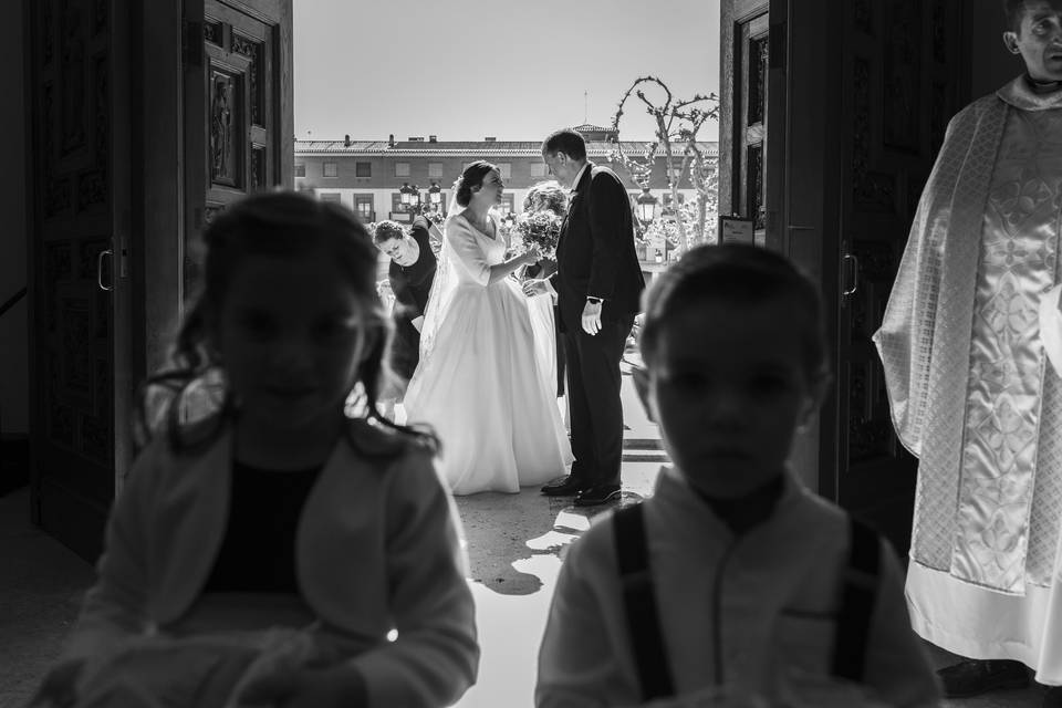 Entrada a la Iglesia, Torrejón