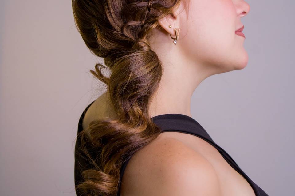 Trenza de 4 cabos con ondas