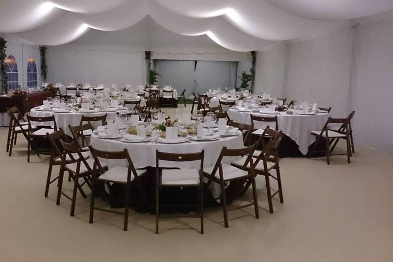 Catering en carpa