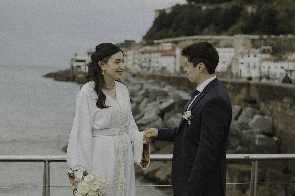 Boda civil en Donosti