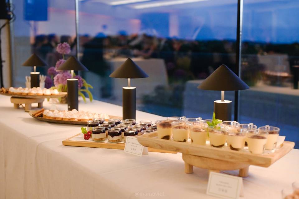 Bufet de postres