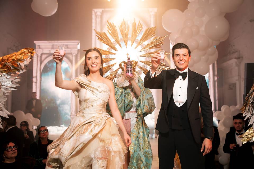 Espectacular boda