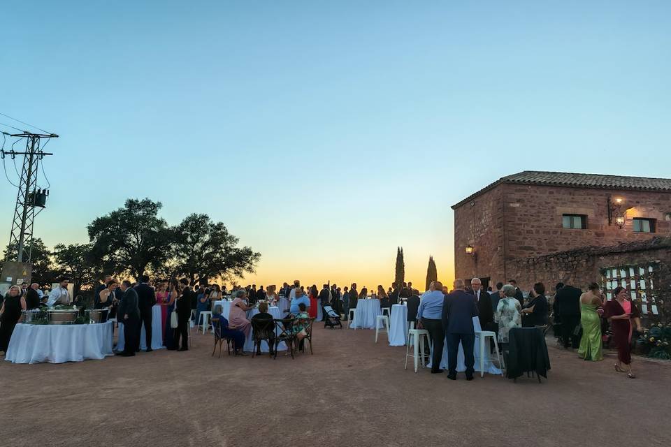 Ccotel atardecer