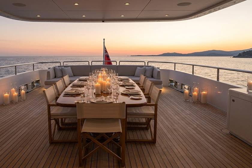 Boat dinner