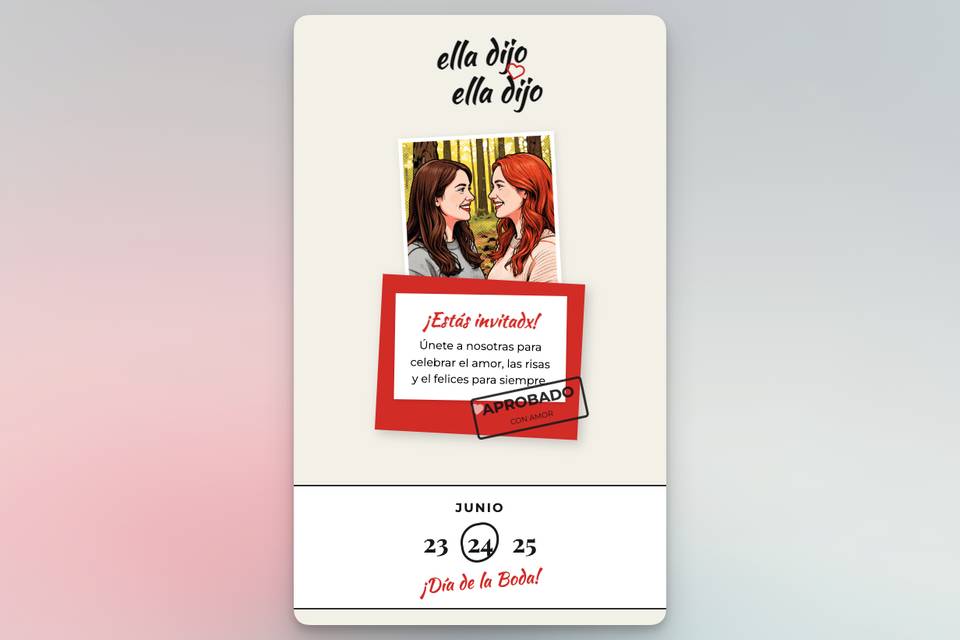 Invitaciones con personalidad