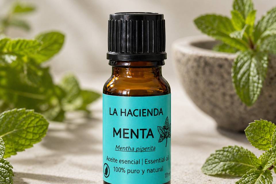 Aceite esencial de menta