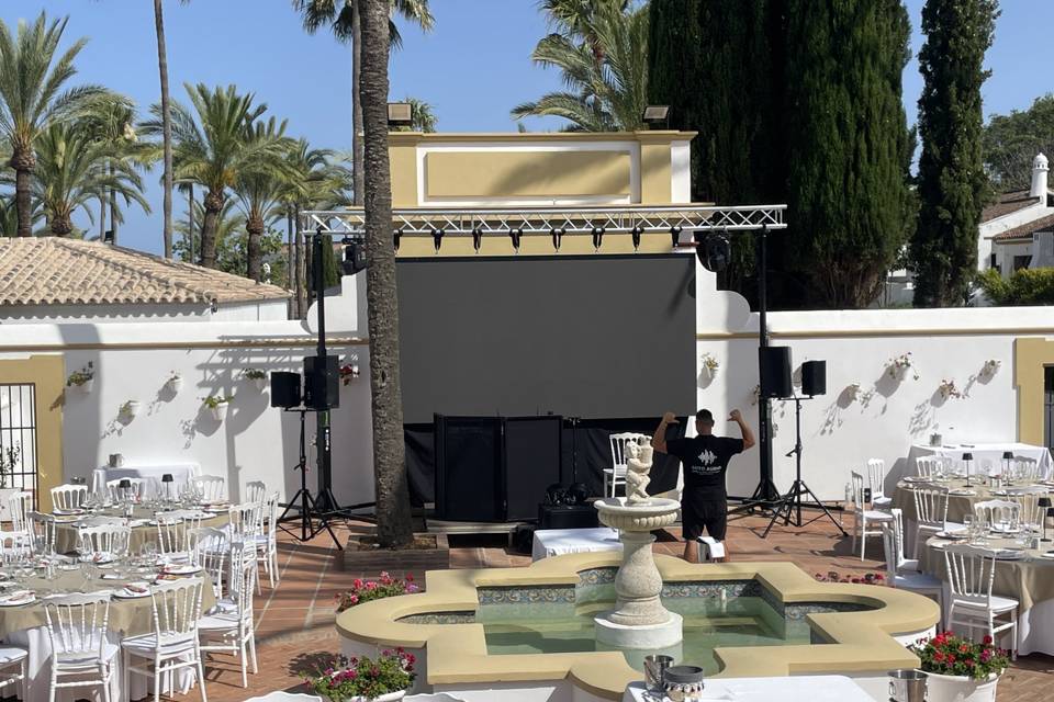 Boda en San Roque Club