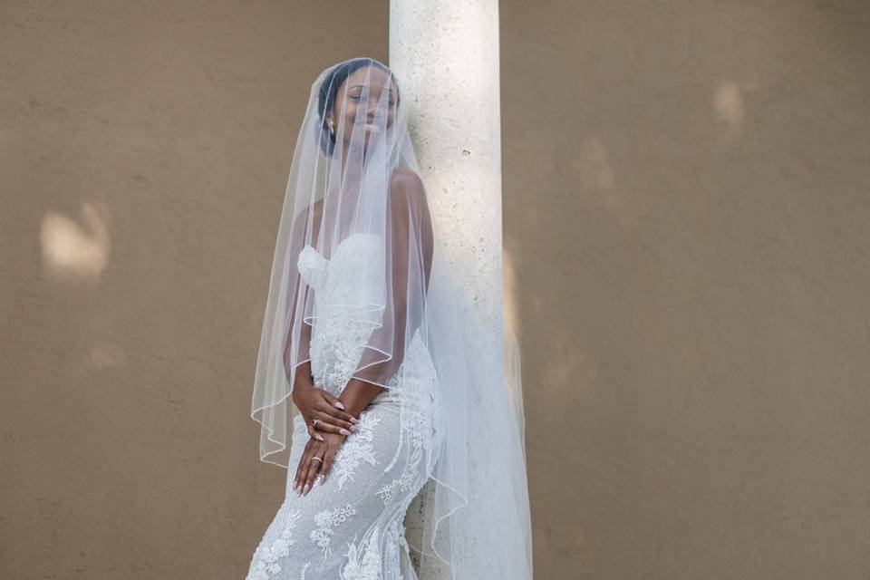 Detalle de novia