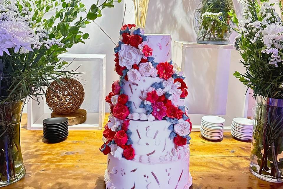 Tarta 80 personas