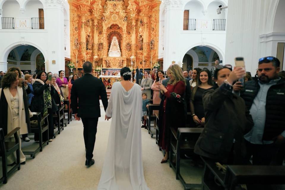 Entrada novios