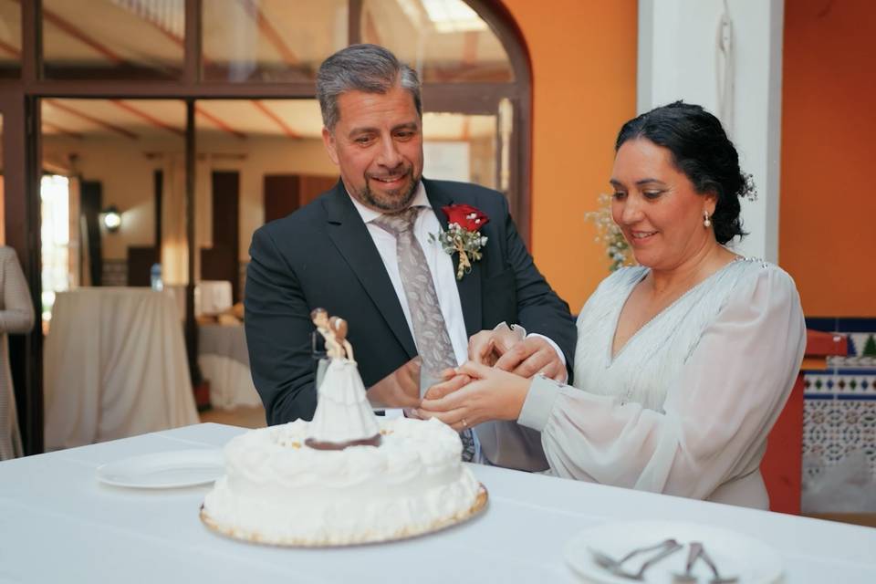 Corte de tarta