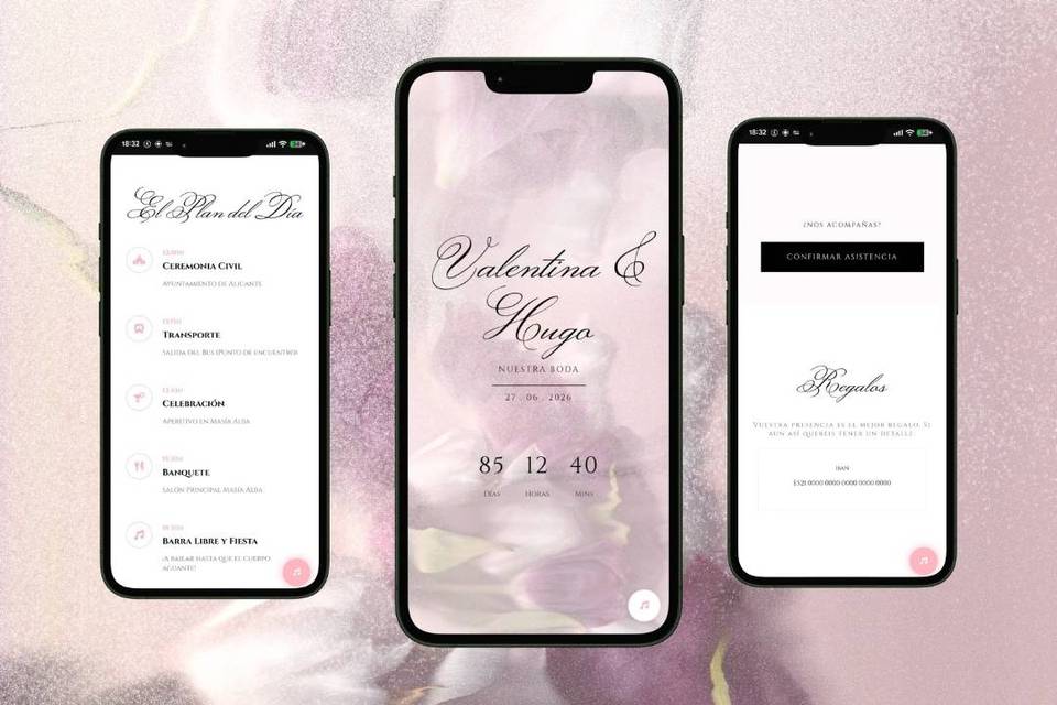 Elegante y romántic