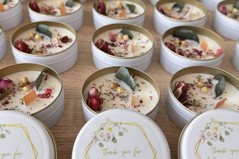 Velas personalizadas