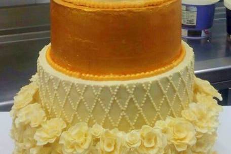 Tarta de bodas 5 pisos