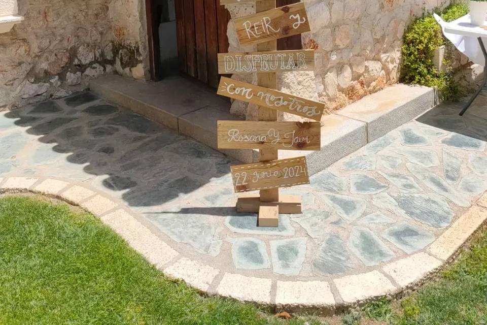 Ejemplo decoración boda