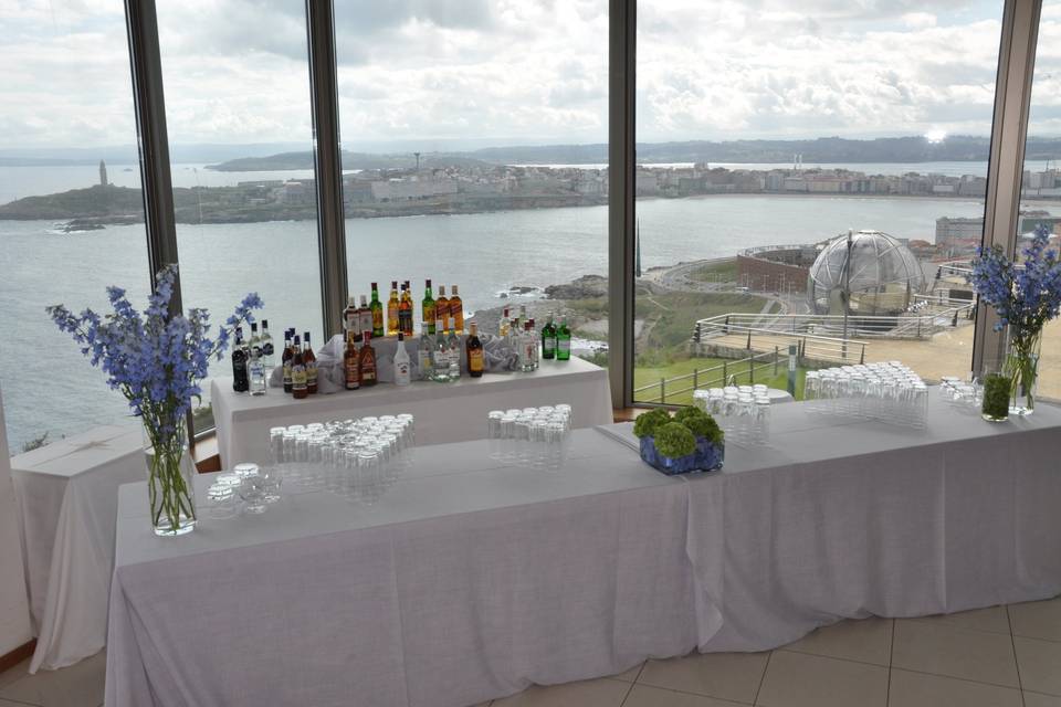 Espacio para banquetes