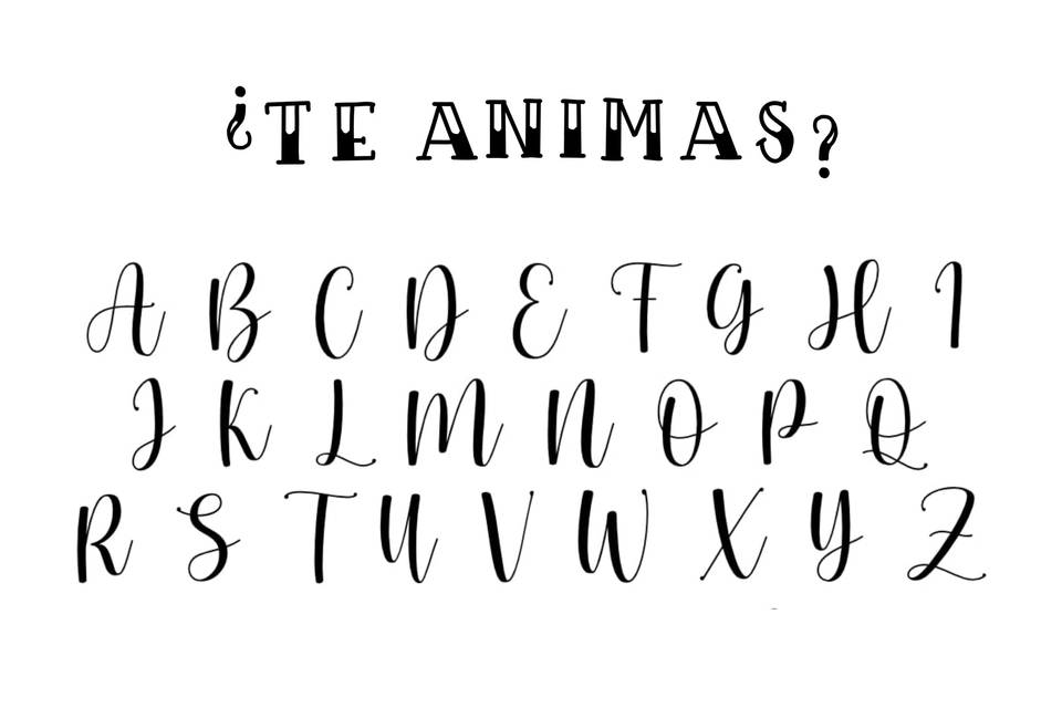 Ejemplo de tipografia