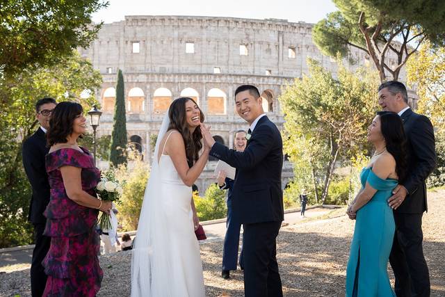 Boda en Roma, Italia