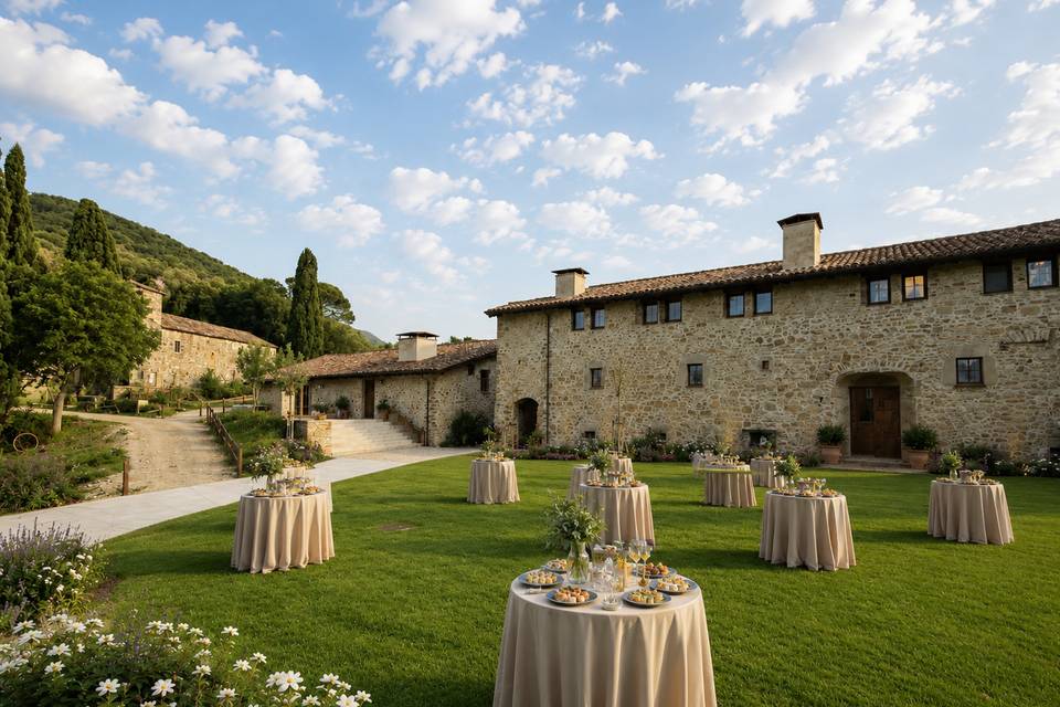 Aperitivo en Jardín de Ponent