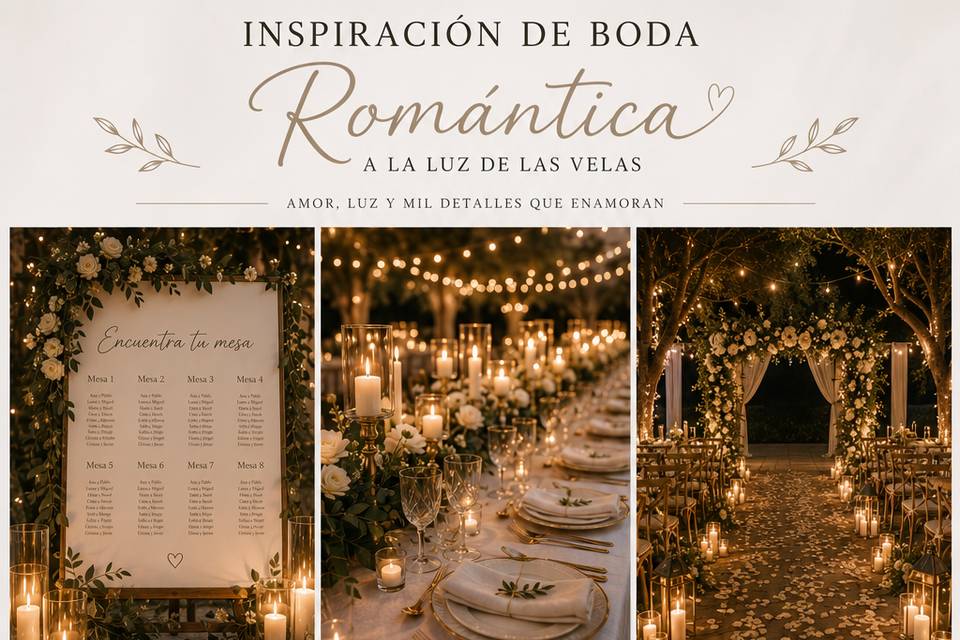 Inspiración #3 luz de velas