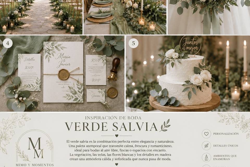 Inspiración boda | verde
